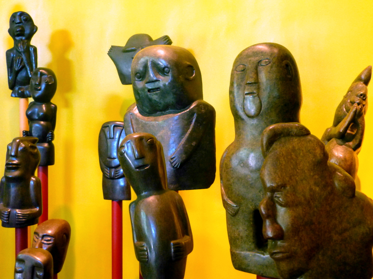 Skulpturen aus Simbabwe