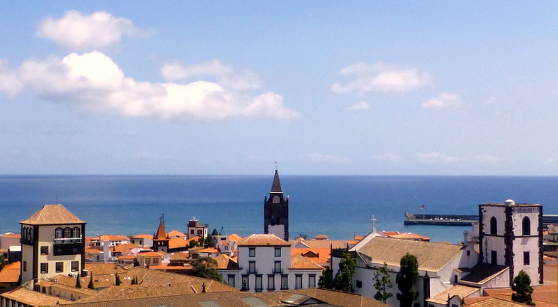vor der Rückreise noch ein paar Rundblicke aus unserem Hotel  in Funchal